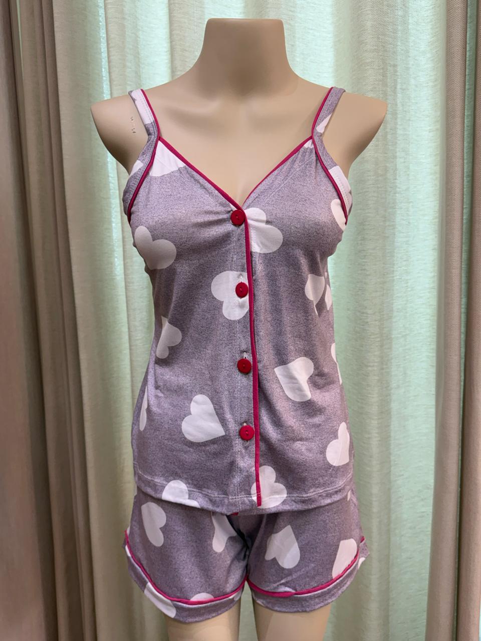 AMERI ALCA EST - CORACAO CINZA/ VIES PINK