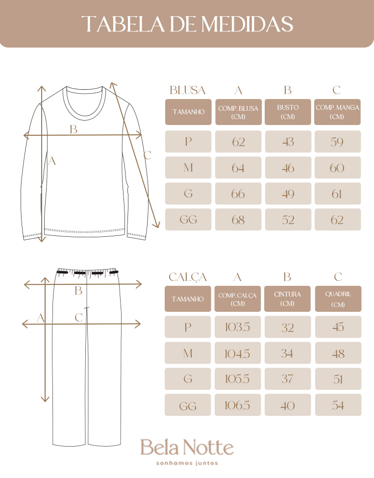 PIJAMA FEM AD LONGO LOVE - Imagem 1